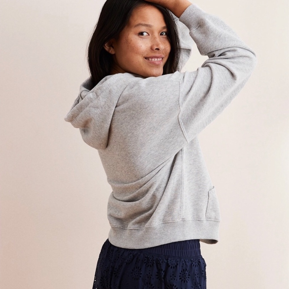 aerie distressed hoodie